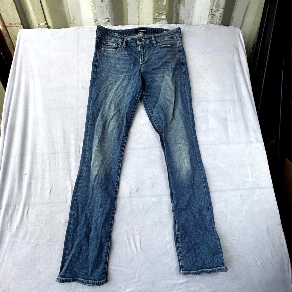 Lucky Brand Jeans Womens 10/30 Blue Denim Medium Wash Classic Straight Leg